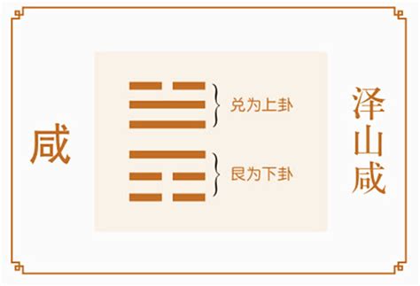 澤山卦|澤山咸䷞：易經簡易解析 — 剛柔互動的第三十一咸。